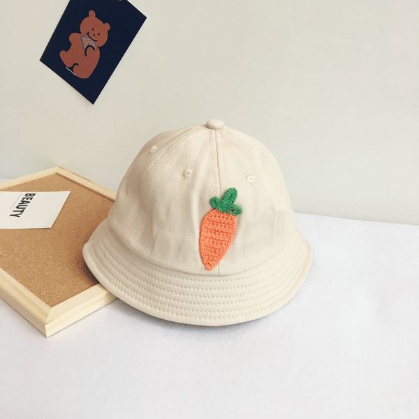 

the fruit embroidery bucket hat fisherman hat outdoor travel sun cap hats for children boys and girls 28