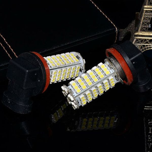 

1pcs car auto lamp hb3 9005 1210 3528 smd 120 smd 120 led white bulb fog beam light lamp 12v driving light car led fog lights