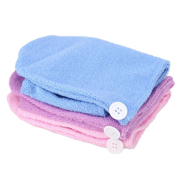 

fiber towel cap comfortable spa soft shower water absorbing head wrap bathroom hats quickly dry hair hat bath accessories