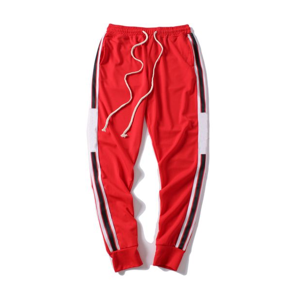 

мужские роскошные дизайнерские брюки jogger gc new branded drawstring sports pants high fashion 4 цвета боковая полоса дизайнер p1dsuj, Black