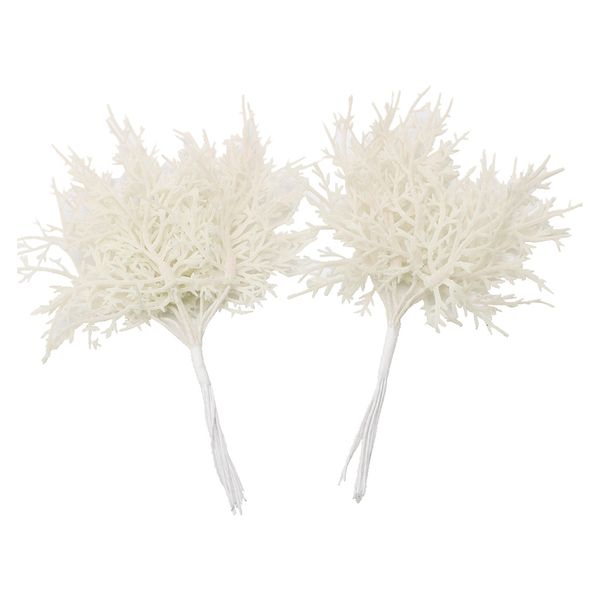 

20pcs leaves decorative foliage diy bouquet garland making xmas decor
