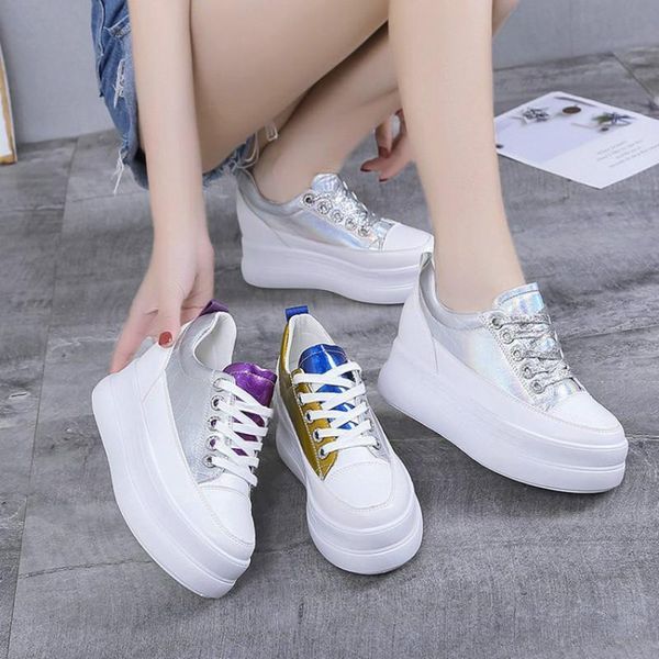 

thick bottom increased light shoes female 2019 new korean version of temperament 5835lstudents harajuku ulzzang tide causal shoes, Black