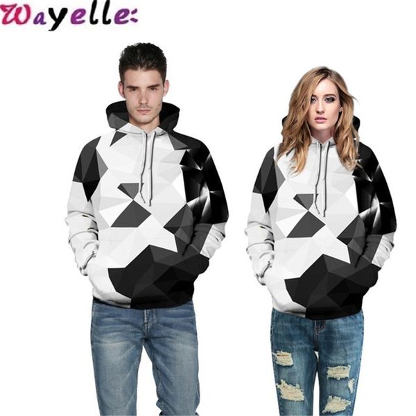 

men's hoodies 3d print men and women sweatshirt 2019 autumn winter hip hop funny hoodies men sweatshirt for couples streetwear, Black