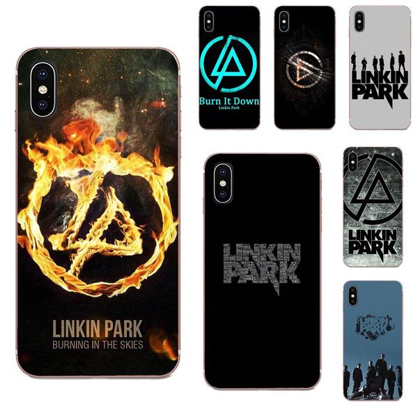

custom for galaxy note 10 a10e a10s a20s a30s a40s a50s a6s a70s a730 a8s m10s m30s lite plus skin ultra thin linkin park design