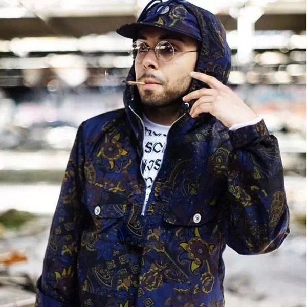 

Fashion-15ss St0ne Box Логотип Пуловер Куртка TOPstoneY Мужчины Женщины Пальто Мода Кешью Цветы