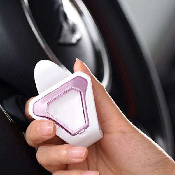 

onewell abs car air freshener decoration air outlet perfume clip for sun visor backseat auto interior accessories