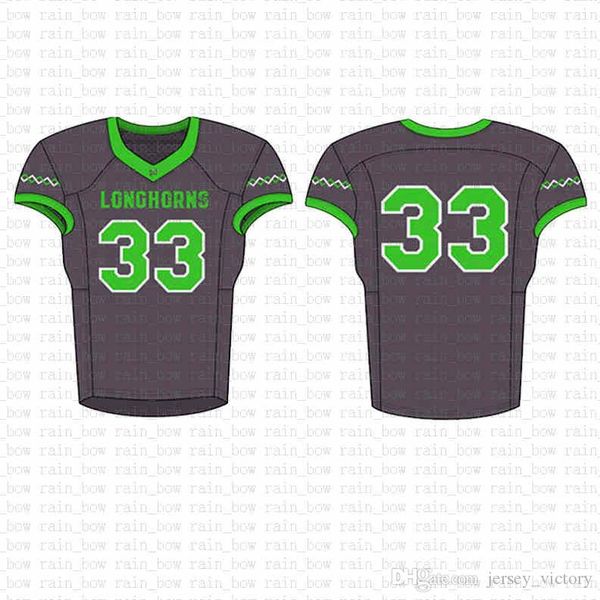 

2019 New Custom Football Jersey High quality Mens free shipping Embroidery Logos 100% Stitched top sale A4