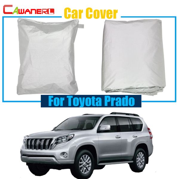 

cawanerl car cover uv anti sun shade snow rain resistant protector cover for prado quality warrant