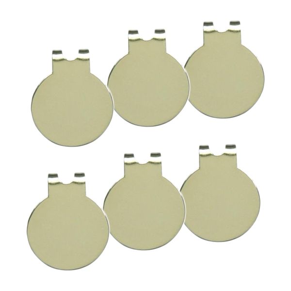 

6pcs/set golf hat clips - heavy duty zinc alloy
