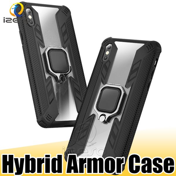 

hybrid armor kickstand phone cover for apple iphone 11 pro xs max xr x huawei p30 pro p smart 2019 hard cellphone cases