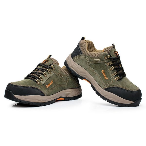 

new casual labor protection shoes anti smashing anti piercing men working shoes climbing breathable man woman safety, Black