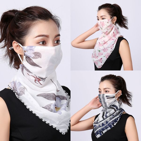 

6pbwv magic hat multiple scarf face mask collars windproof outdoor scarf fashion style sunscreen seamless cycling, Black