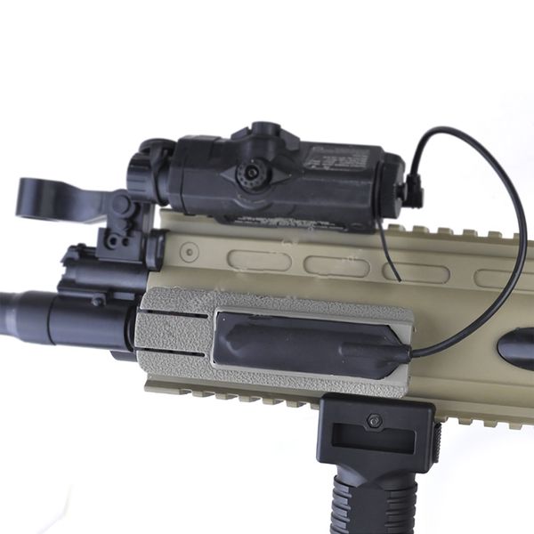 

new tactical peq flashlight switch tail control switch for peq