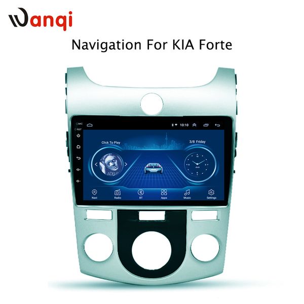 

9 inch android 8.1 car dvd gps player for kia forte 2009-2014 radio video navigation bt wifi