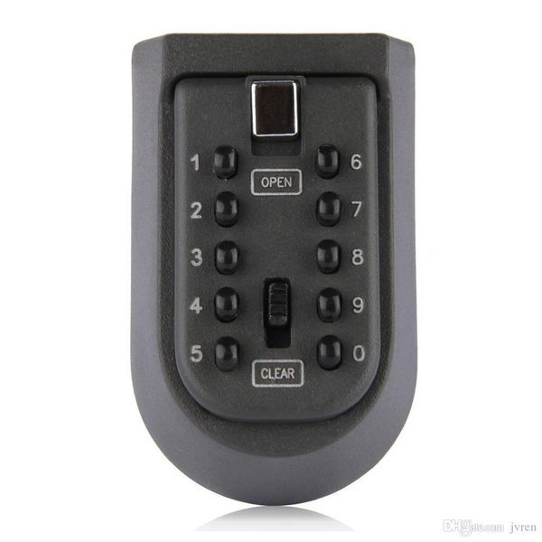 

key safe box aluminium alloy mounted password security lock storage boxes code