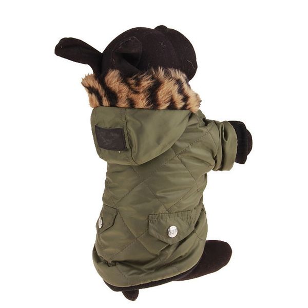 

waterproof dog clothes winter warm padded pet puppy chihuahua coat jacket hoodie