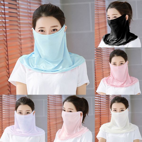 

yvqs3 face mascarilla for spring headband scarf hip-hop bandanas head mask para ciclismo face mask cycling newclipper, Black