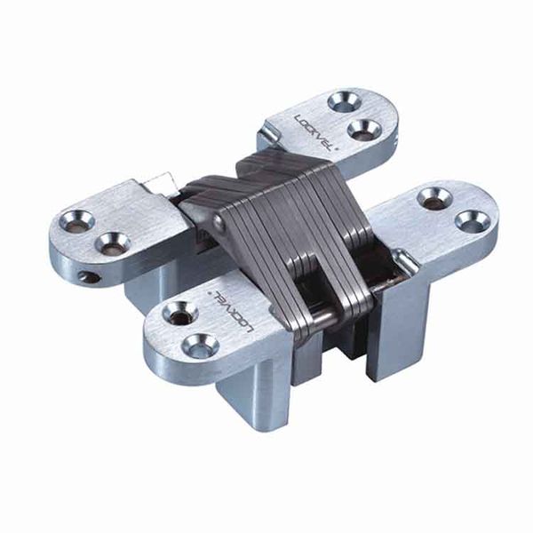 40kg Bearing Zinc Alloy Invisible Secret Concealed Dual Hinge Door