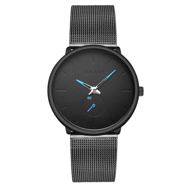 

часы мужчины простой бизнес мода платье сетки пояса стали наручные часы кварцевые часы личность повседневная relogio w0096, Slivery;brown