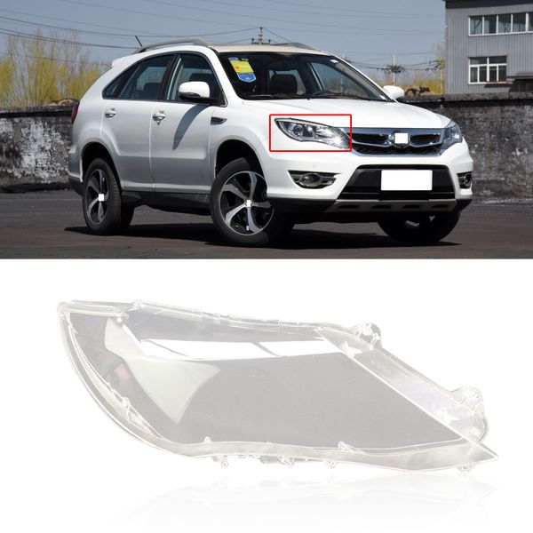 

capqx for byd s7 front transparent headlamp lamp cover lampshade headlight waterproof lamp shade shell cap