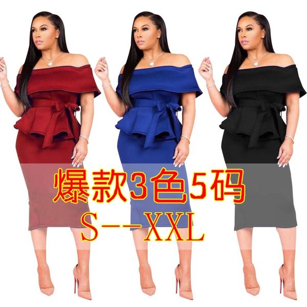 

2019 new fashion bazin print dashiki women long sleeves blouse yomadou elastic color pattern suits(and skirts for women/lady, Red