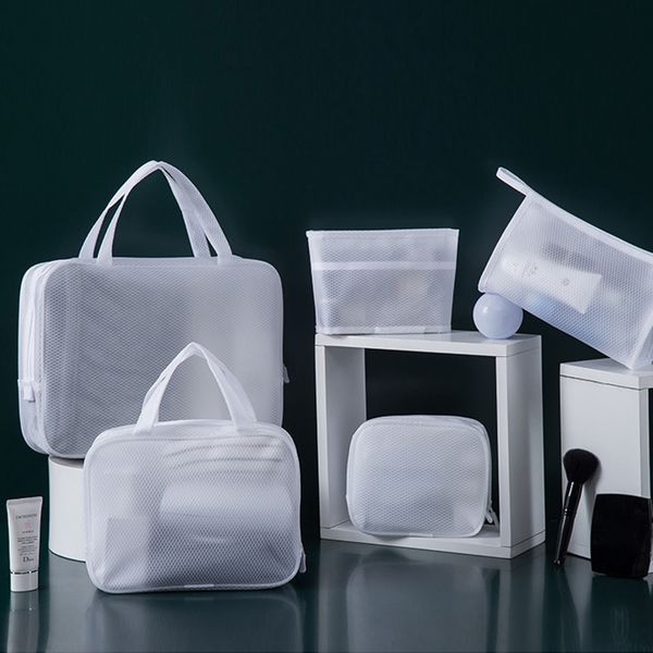 

new makeup storage bag travel comestic oranizer portable bathing bag waterproof make up organizer durable toiletry wash