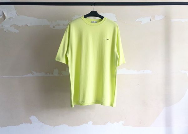 

FALECTION 19SS ПАРИЖ FASHION BB МАЛЕНЬКИЙ ЛОГОТИП ПЕЧАТАТЬ ХЛОПОК ИЗ БОЛЕЗНЕЙ ФУТБОЛКИ