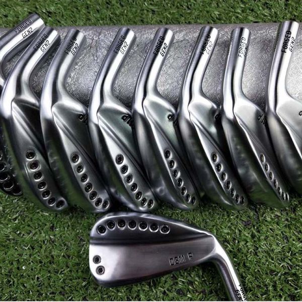 

golf clubs 0311p silver golf irons set 3-9wg 9pcs forged irons stiff steel graphite shafts dhl ing