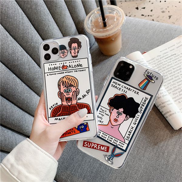 

Весёлый Spoof Boy Phone Case Clear чехол для iPhone 11 XS MAX XR X 7 8 Plus IMD Soft Коке Мультфильм Kawaii бойфре