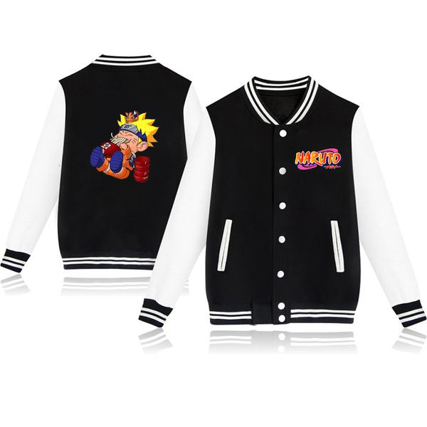 

Naruto Eating Noodles Prints Kids Anime Jacket Boys Girls Toddler Baseball Jackets Coat Infantis Menina Outerwear Children Coats