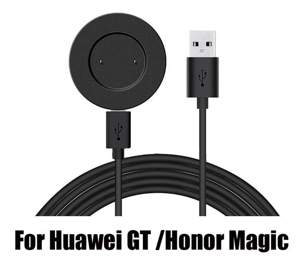 Smartwatch-Dock-Ladegerät für Huawei Watch GT/Honor Watch Magic-Ladegerät, 100 cm USB-Ladekabel, magnetische feste Halterung