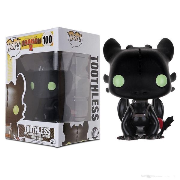 

funko pop how to train your dragon - toothless vinyl action figure with box #189 popular gift