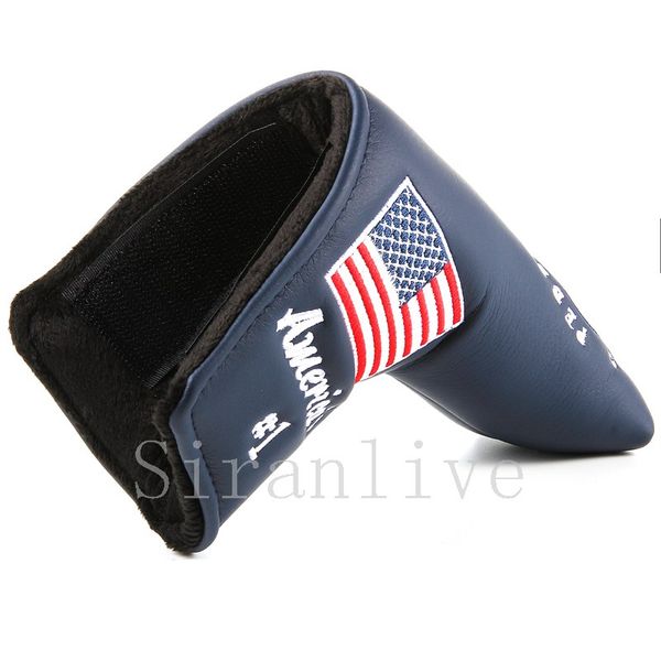 

1pc blade covers for golf scotty cameron putter usa flag red super bees embroidery
