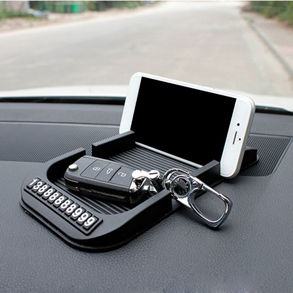

car dashboard anti slip mat new universal non-slip pad auto non-slip pad for holding gps phone number key auto car accessories