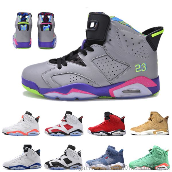 

new 3m 6s jsp reflective silver basketball shoes 6 sports shoes training sneakers 2019 infrared footwear outdoor athletics