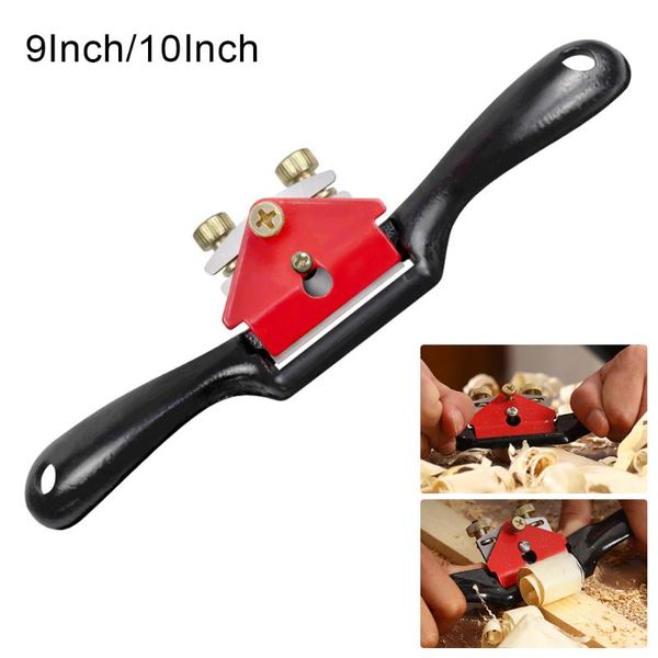 

adjustable plane spokeshave woodworking hand planer trimming tools 9 inch/ 10 inch wood hand cutting edge chisel tool with screw