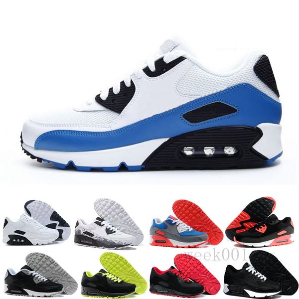 

discount triple black men running shoes women classic 90s cushion trainer sports sneakers designers chaussures size 36-45 drop ghj-w1