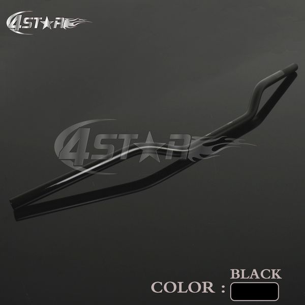 

black motocross motorcycle 7/8" fat bar 22mm handlebar handle tubes for mx pit dirt bike atv quad enduro supermoto ing