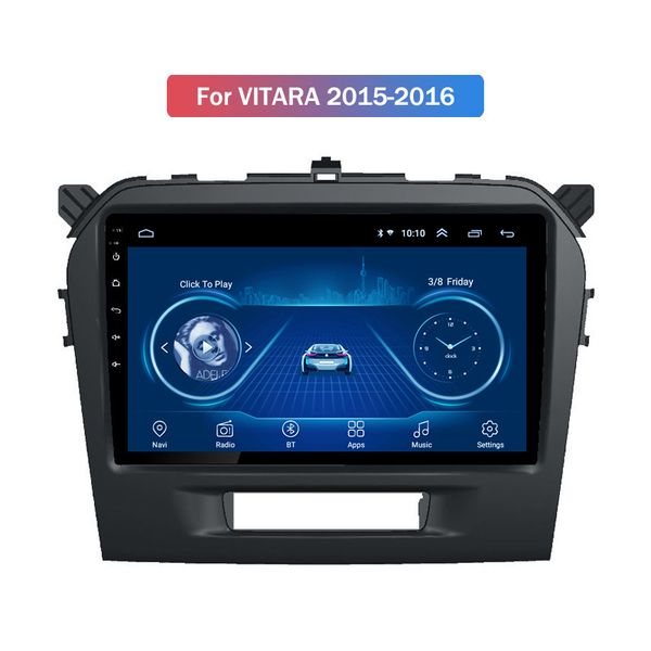 

9 inch android 10 автомагнитол для suzuki vitaravitara 2015 2016 радио аудио автомобильный gps мультимедиа плеер
