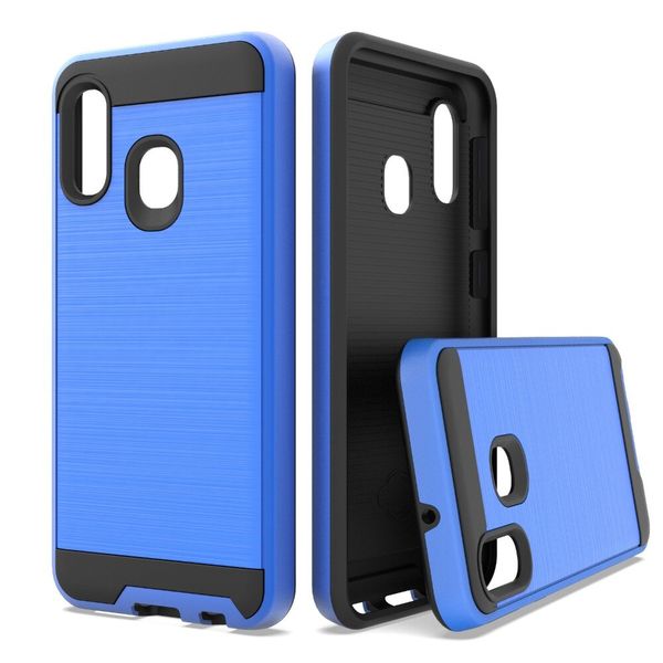 

shockproof carbon fiber brushed tpu pc hard case for lg k40 k12 plus k12+ x4 2019 stylo 5 k50 v50 thinq g8 thinq v40 thinq k9 q7 q7 plus