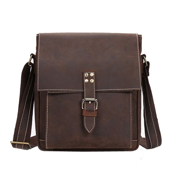 

boleke new men's briefcase crazy horse leather business shoulder crossbody bag men genuine leather laphandbag bag
