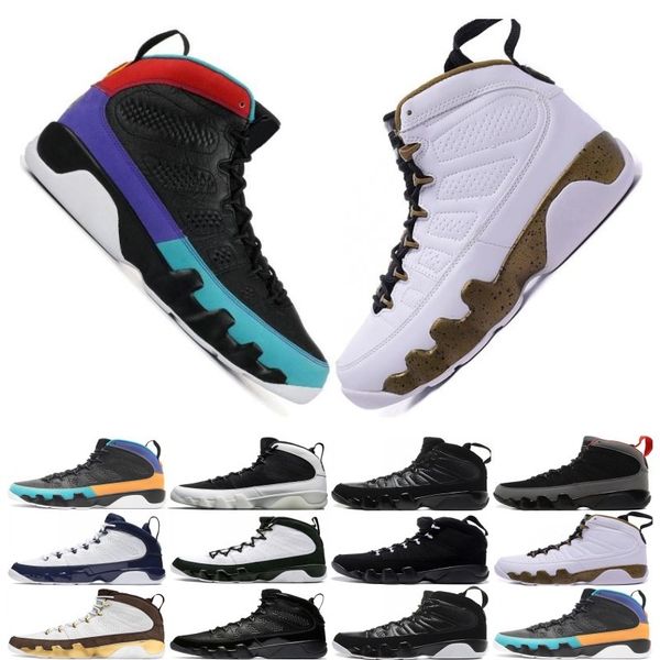 

Hot Sale 9 9s Dream It Do It UNC Mop Melo Mens Basketball Shoes LA OG Space Jam men Bred Anthracite Black sports sneakers designer size 7-13