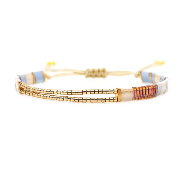 

go2boho delica miyuki bracelet women adjustable summer beach handmade boho girl jewelry bracelets tila beads pulseira mujer 2019, Black