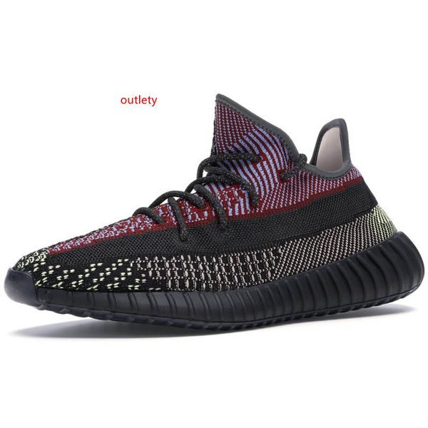

new yecheil yeshaya black static reflective kanye west men running shoes cloud white earth clay zebra beluga women trainer designer sneakers
