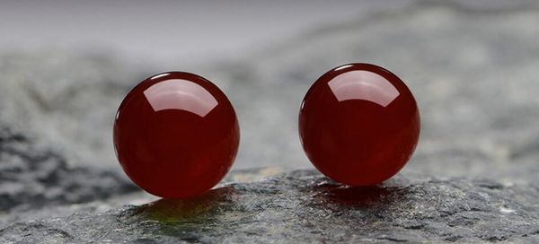 

wholesale- earring fashion natural turquoise medulla earring female silver temperament agate earring the pendants jewelry