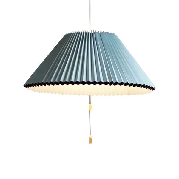 

New Postmodern LED Pendant Light Designer Creative Fabric Adjustable Lampshade Hanging Lamp For Dining Room Bar Restaurant Deco