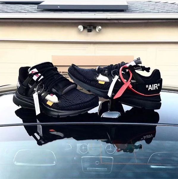 

the ten wholesale off w white x nÃ­ke air presto v2 mid ultra men/women sneakers sports running shoes 112528, Black