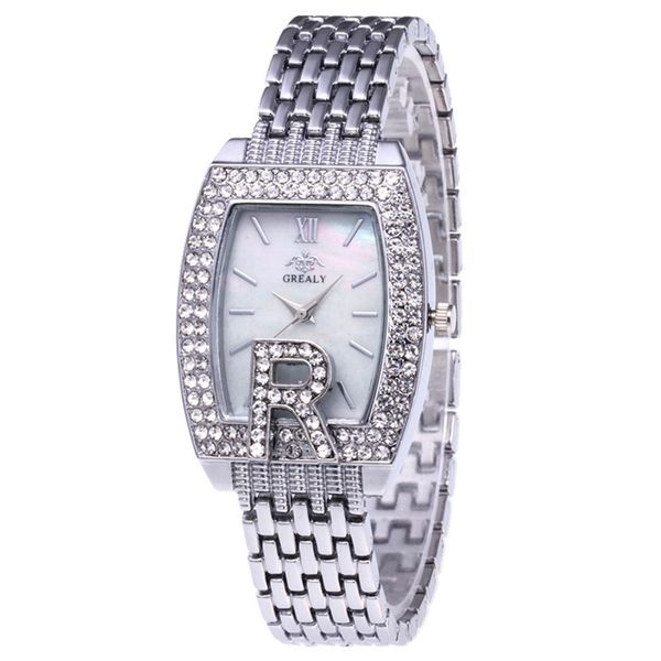 

steel belt watch women watches ladies rhinestone case wristwatch clock wristwatch clock gift valentine gift reloj femenino@2, Slivery;brown
