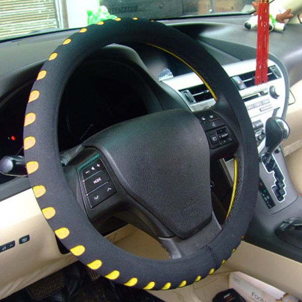 

eva soft texture car steering cover preventing scratch dust auto car accessories high-grade fabrics 5 colors simple style #1024