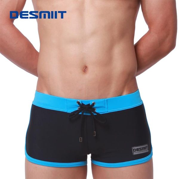 

men large rims low-rise solid color beach swimming trunks /30
